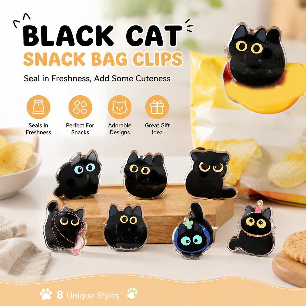 Niedliche Schwarze Katzen-Acry – Food Snacks That Are Black Bewertung und Preis