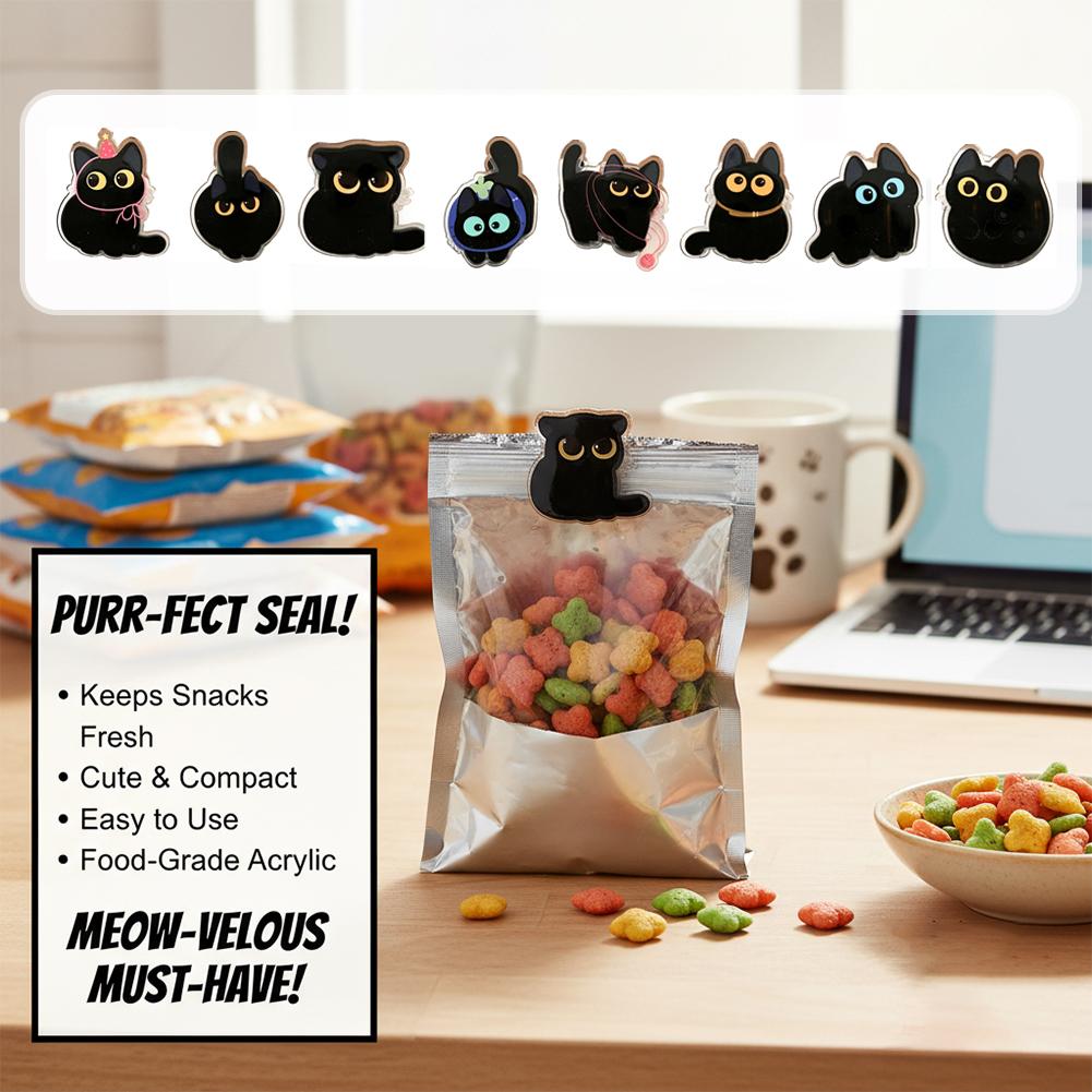 Niedliche Schwarze Katzen-Acry – Food Snacks That Are Black Bewertung und Preis