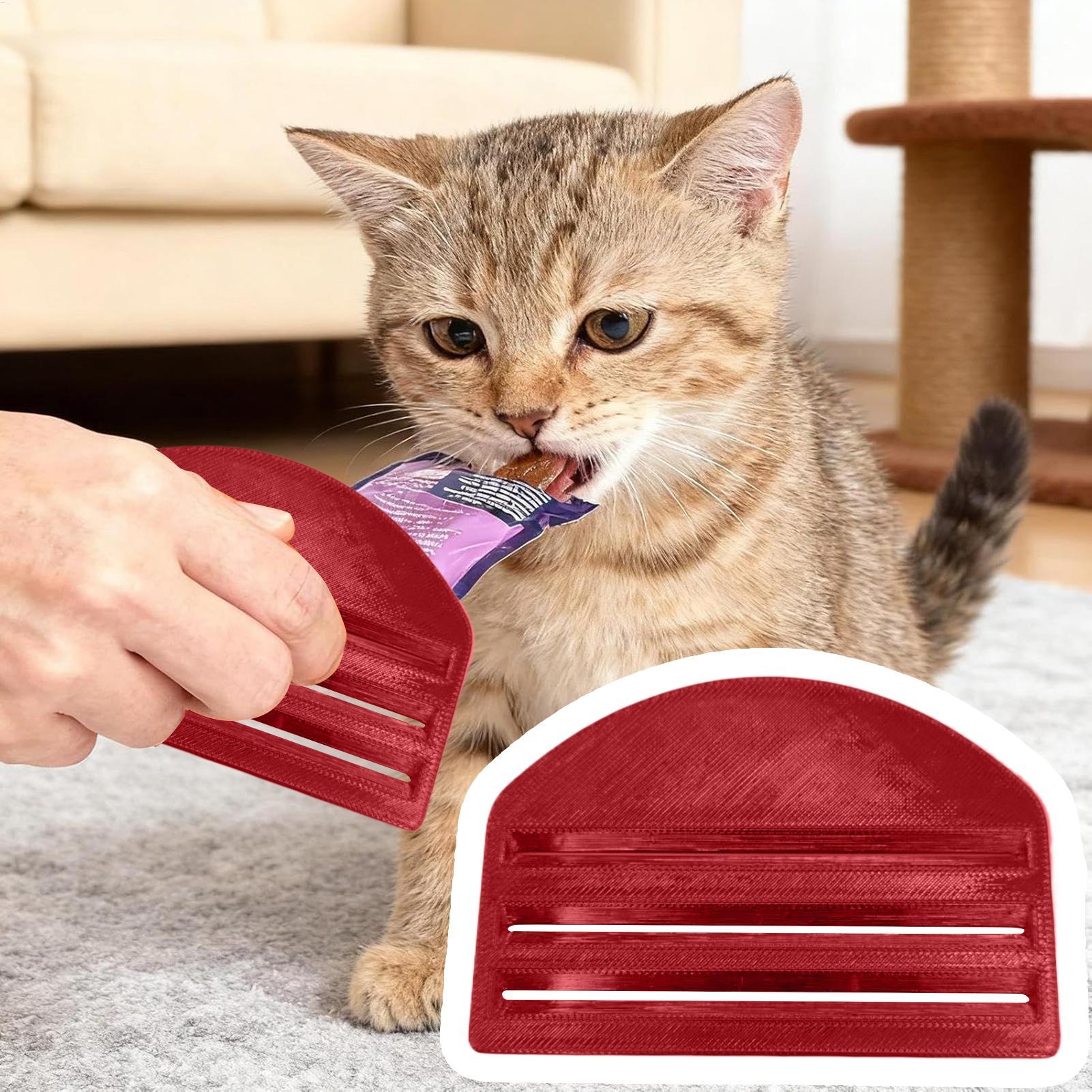 Katzenfutter-Beutel-Quetscher  – Food Snacks Packets Bewertung und Preis