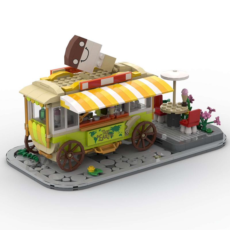 Retro Dessert-Verkaufswagen Mo – Xmas Food Snacks Bewertung und Preis