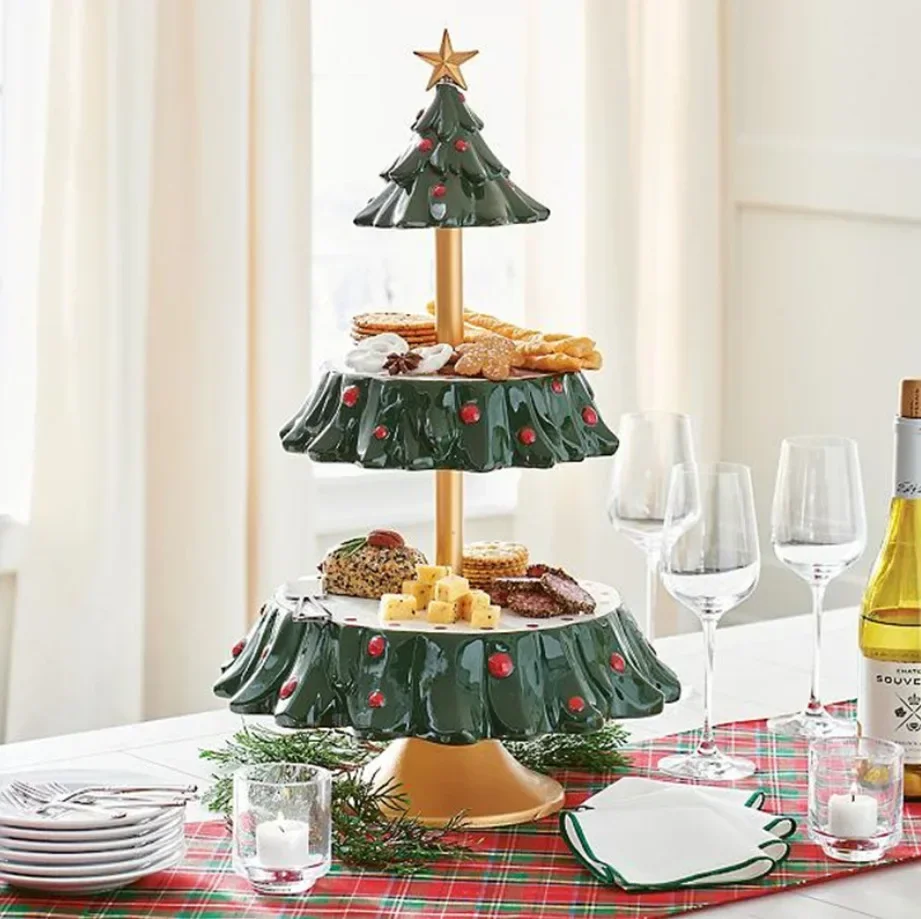 Weihnachts-Snackständer, doppe – Xmas Food Snacks Bewertung und Preis