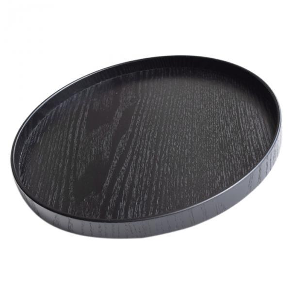 Rundes Holz Serviert ablett, e – Food Snacks That Are Black Bewertung und Preis
