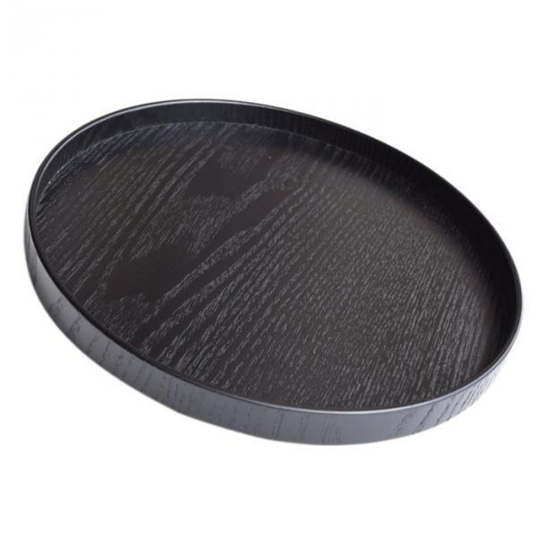 Rundes Holz Serviert ablett, e – Food Snacks That Are Black Bewertung und Preis