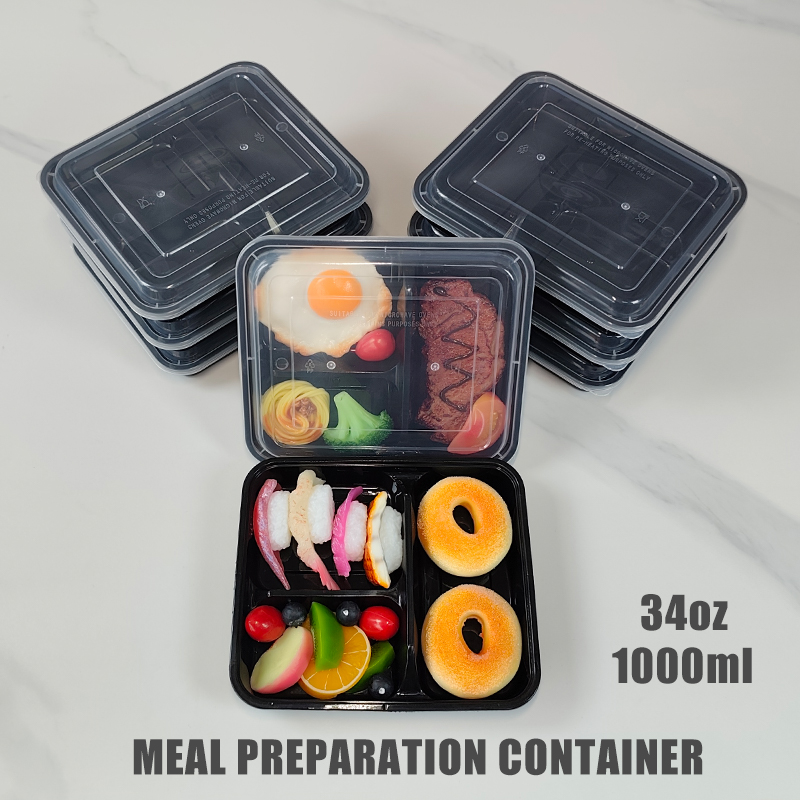 3-Fach-Unterteilte 34 Oz/1000  – Food Snacks For Picnic Bewertung und Preis